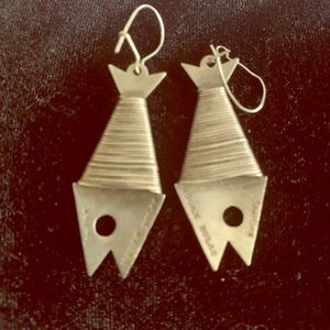 Hogan Bolas Vintage Silver Earrings